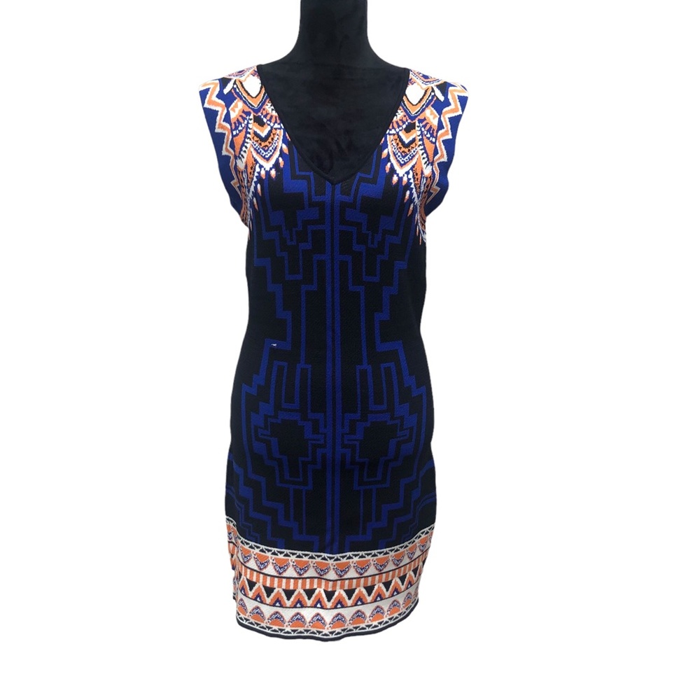 Jealous Tomato Printed Bodycon Dress size Large - Picture 10 of 10